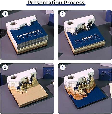 Calendra3D® 2026 - Hogwarts