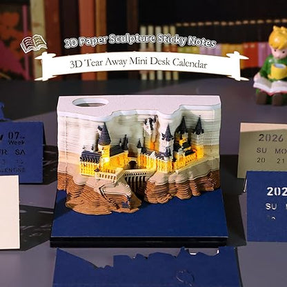 Calendra3D® 2026 - Hogwarts